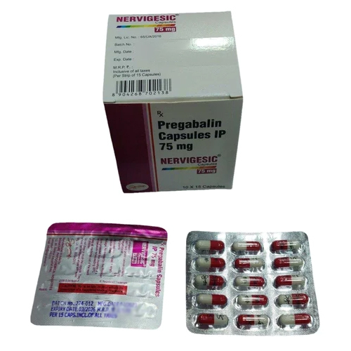 75mg Pregabalin Capsules IP