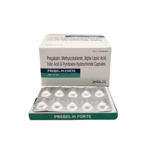 Pregabalin Methylcobalamin Alpha Lipoic Acid Folic Acid And Pyridoxine Hydrochloride Capsules - Storage Instructions: Cool & Dry Place