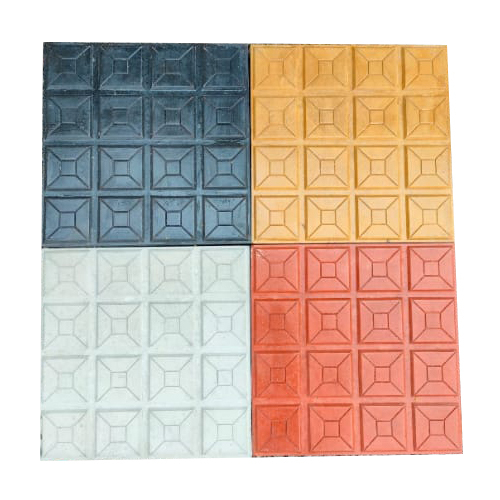 Chequered Designer Tiles - Feature: Acid-resistant