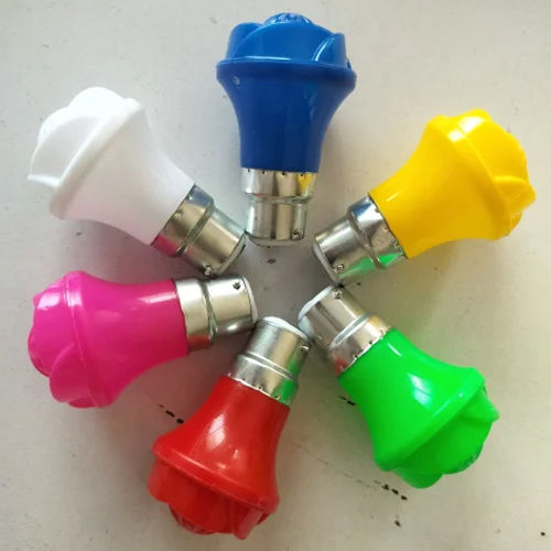 0.5 Watt B22 Flower Led Night Bulb - Color: Multicolor