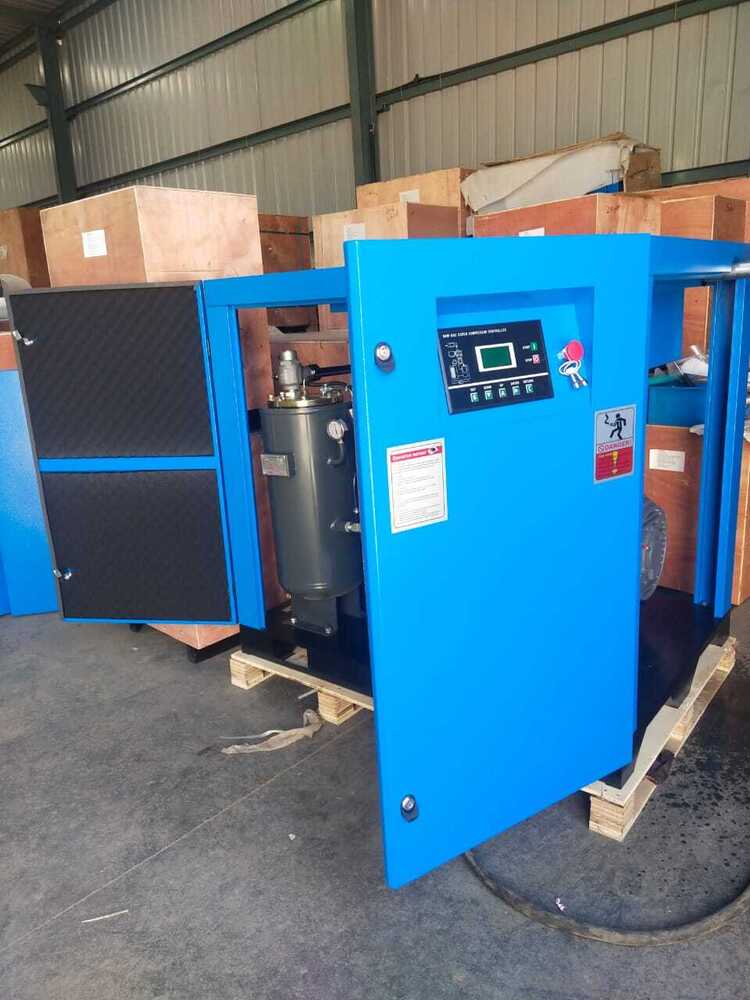 Screw Compressor - Color: Blue Black