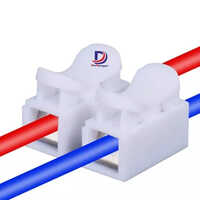 2 Way And 3 Way Push Fit Connector - Electronic Grade, White | Push-fit Installation, Versatile Connectivity Solutions, Compact Design