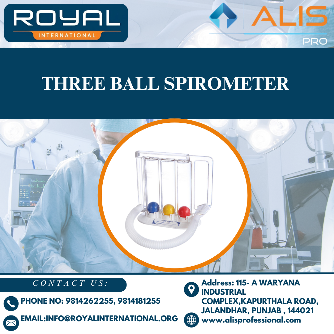 Three Ball Spirometer