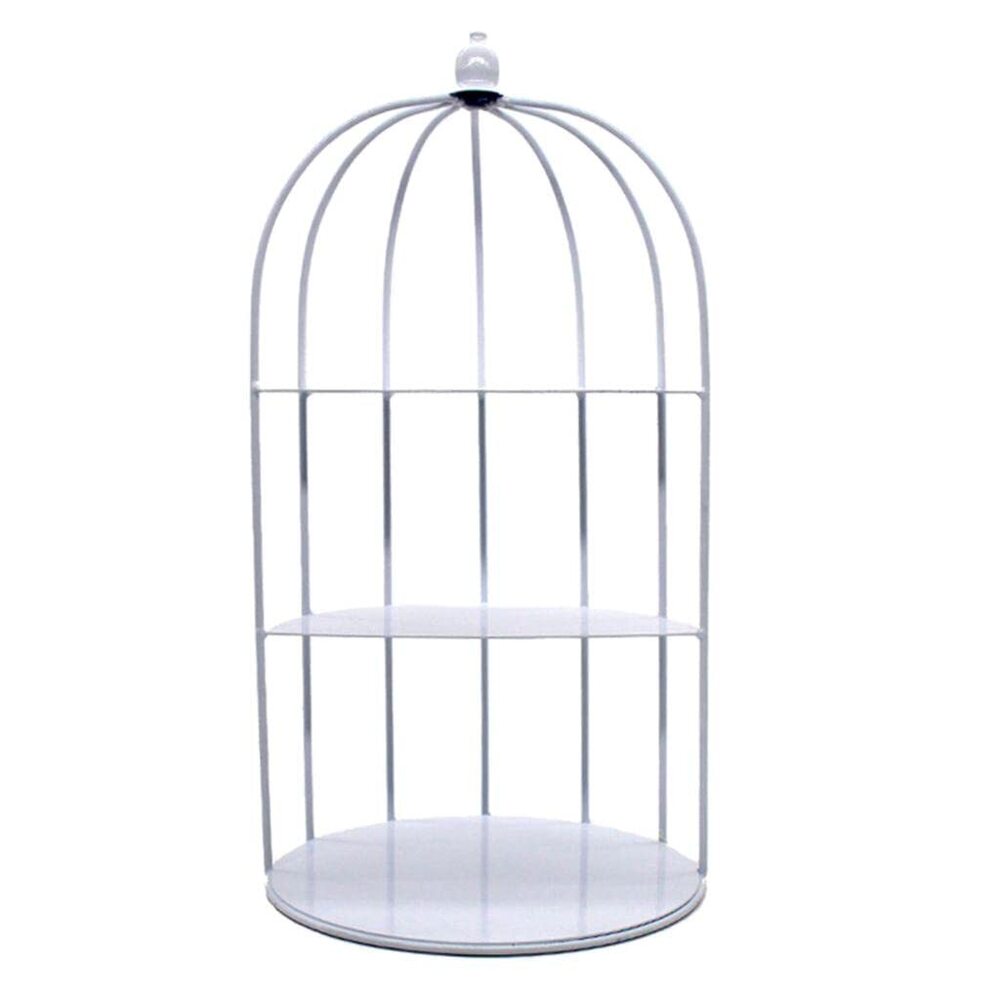 3 Tier Bird Cage Shaped Wedding Party Dessert Stands