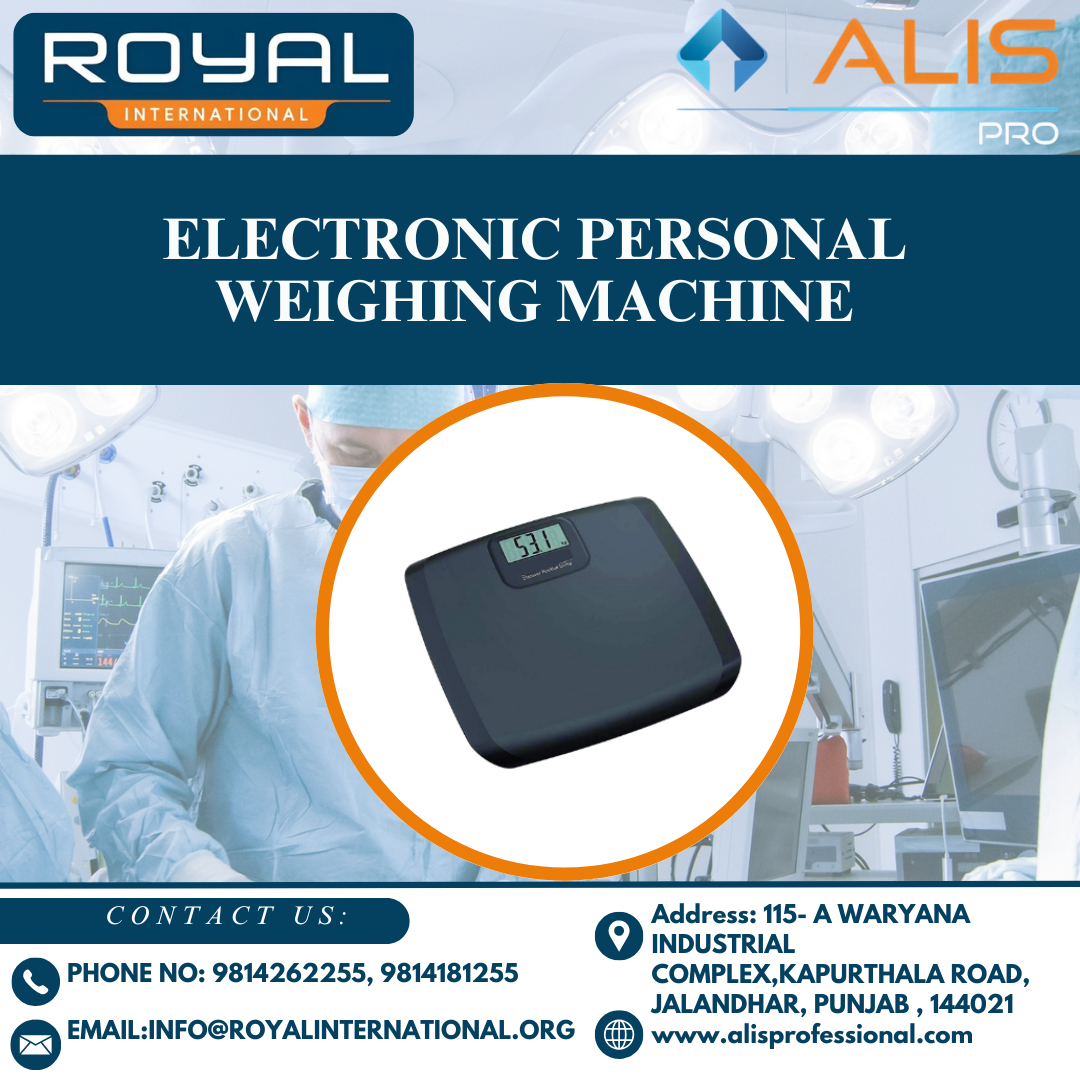 Electronic Personal Weighing Machine