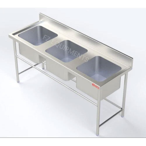 Stainless Steel Hand Wash Sink - Automatic Grade: Manual