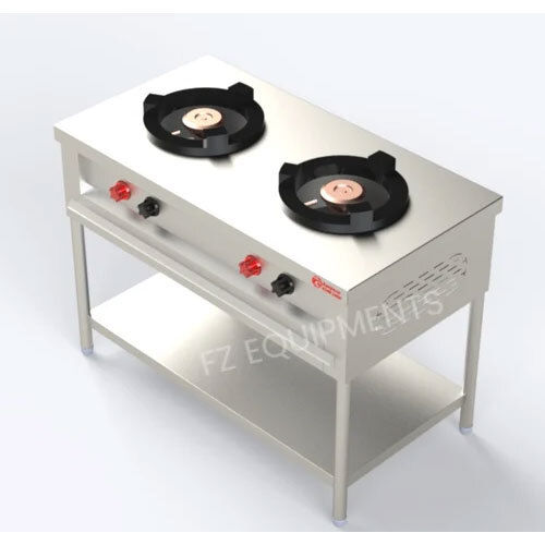 Commercial Two Burner Cooking Range - Automatic Grade: Manual