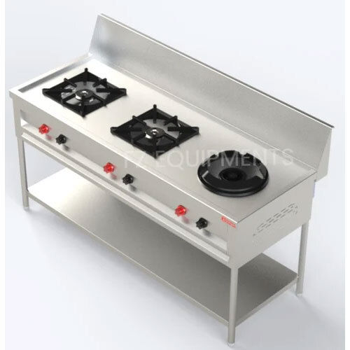 Three Burner North Cooking Range