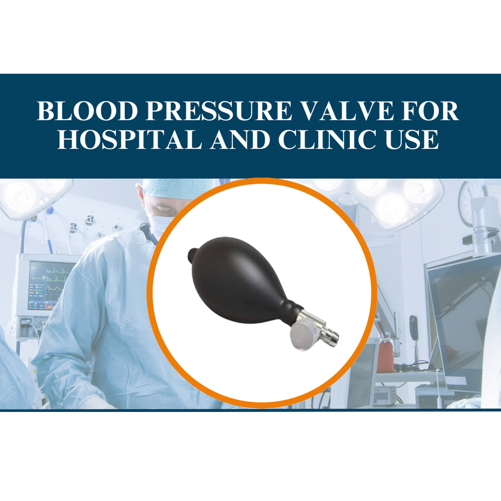 Blood Pressure Valve For Hospital And Clinic Use - Color: Black