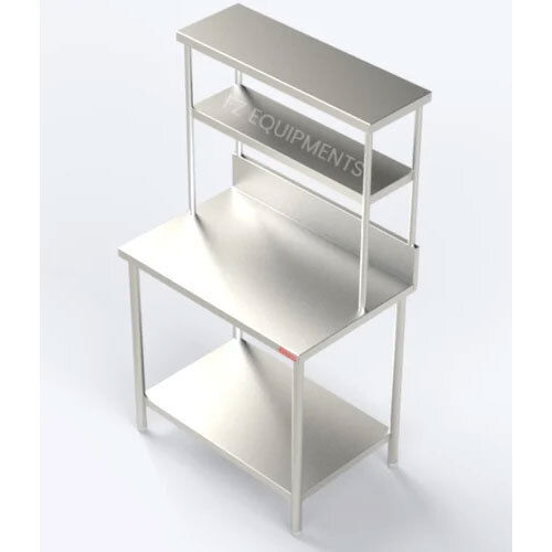 Stainless Steel Table - Color: Silver