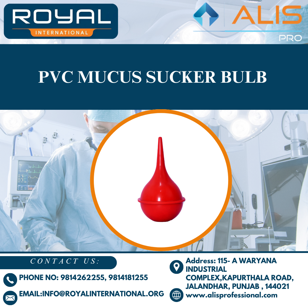 PVC Mucus Sucker Bulb