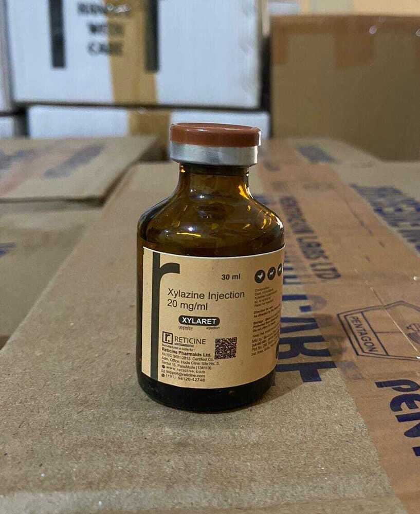 XYLAZINE Injection - 30ml | Veterinary Liquid Oral Solution for Animal Care, Efficient Dosage for Sedation and Pre-Anesthetic Use