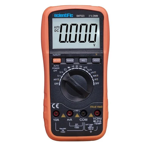 Digital Multifunction Meter - Color: Yellow