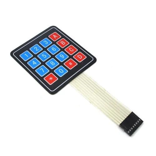 Polycarbonate Membrane Keypad - Application: Electric Fitting