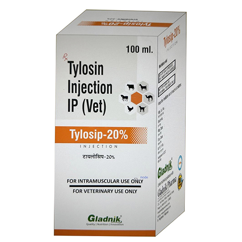 100ml Tylosin Injection IP (Vet)