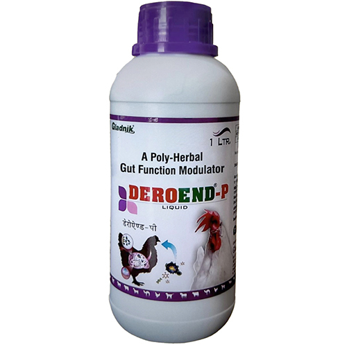 Deroend P liquid for Poultry Gut problems