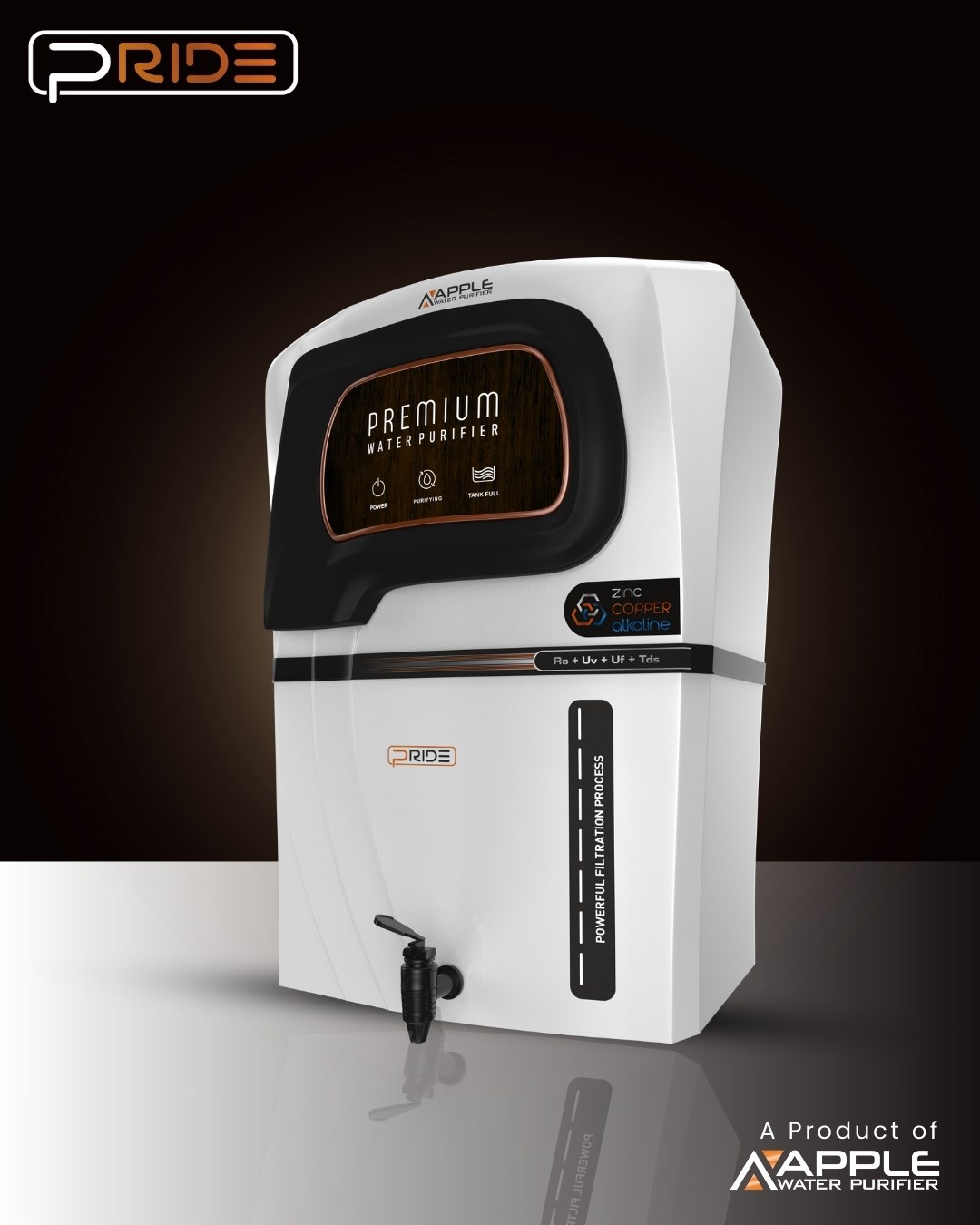 Pride White Ro Cabinet - Application: Water Purifiers