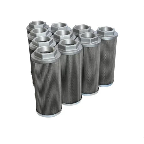 12 Inch Wire Mesh Oil Filter - Color: Grey