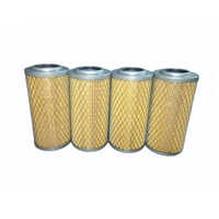 Ferromatik Milacron Oil Paper Filters - Mild Steel, 145x74x40 Inch, Silver Color | Microfiber Medium Filter For Efficient Oil Filtration