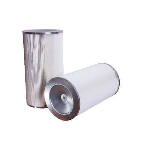 Powder Coating Cartridge Filter - Color: Silver