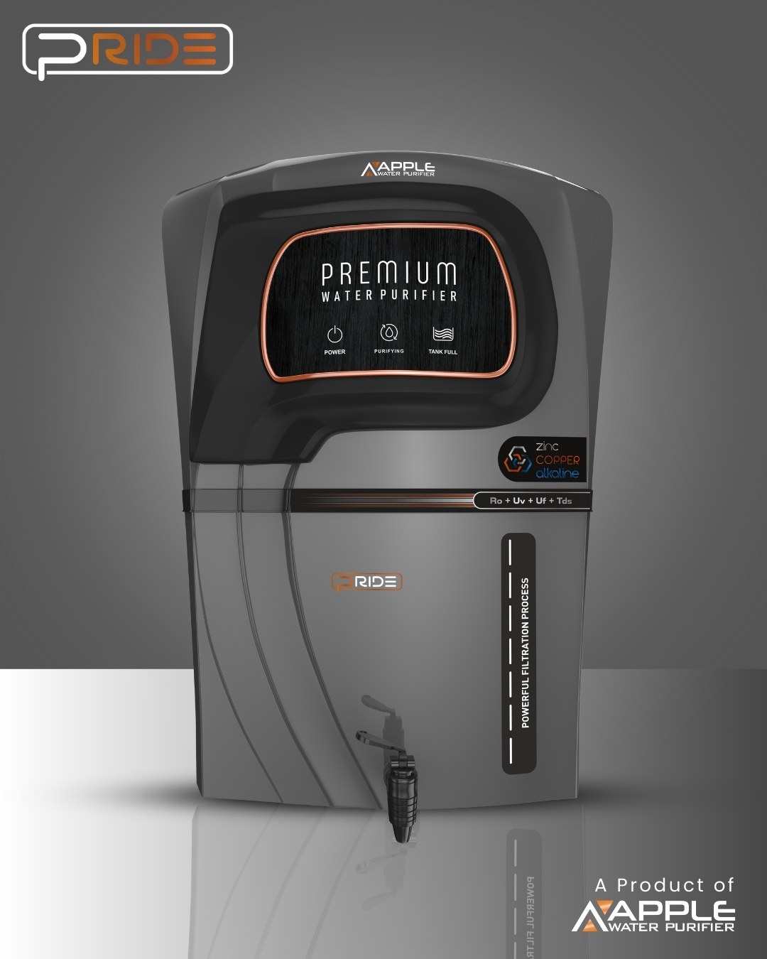 Pride Grey Ro Cabinet - Application: Water Purifiers