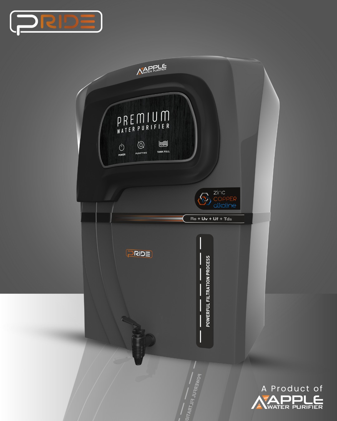 Pride Grey Ro Cabinet - Application: Water Purifiers