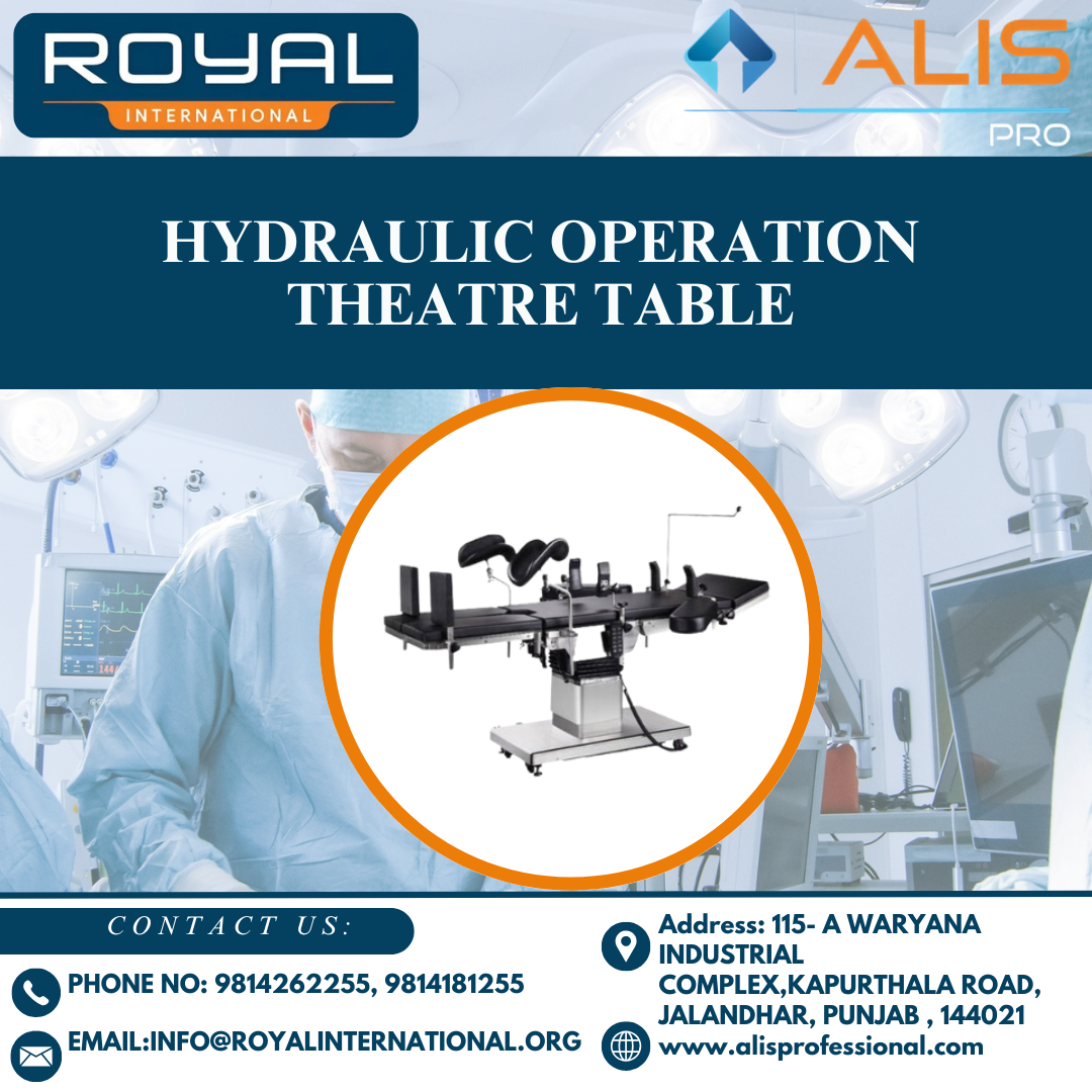 Hydraulic Operation Theatre Table