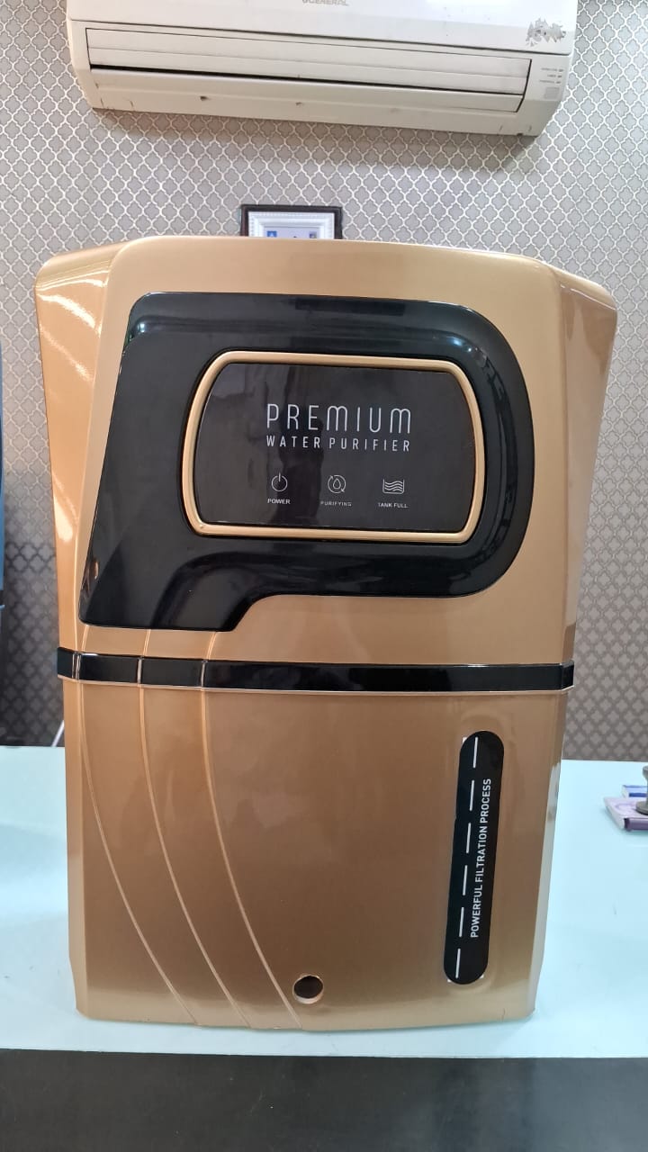 Pride Metallic Golden Ro Cabinet - Application: Water Purifiers