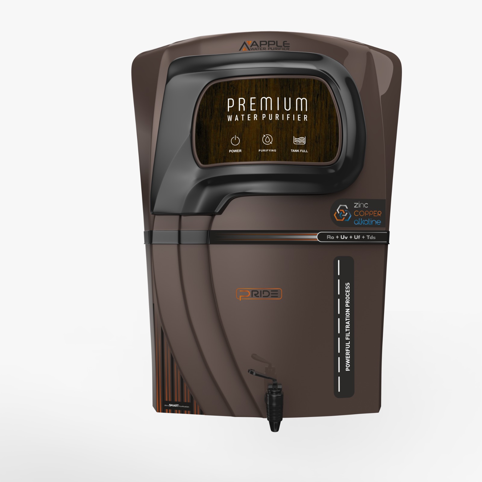 Pride Metallic Brown Ro Cabinet - Application: Water Purifiers