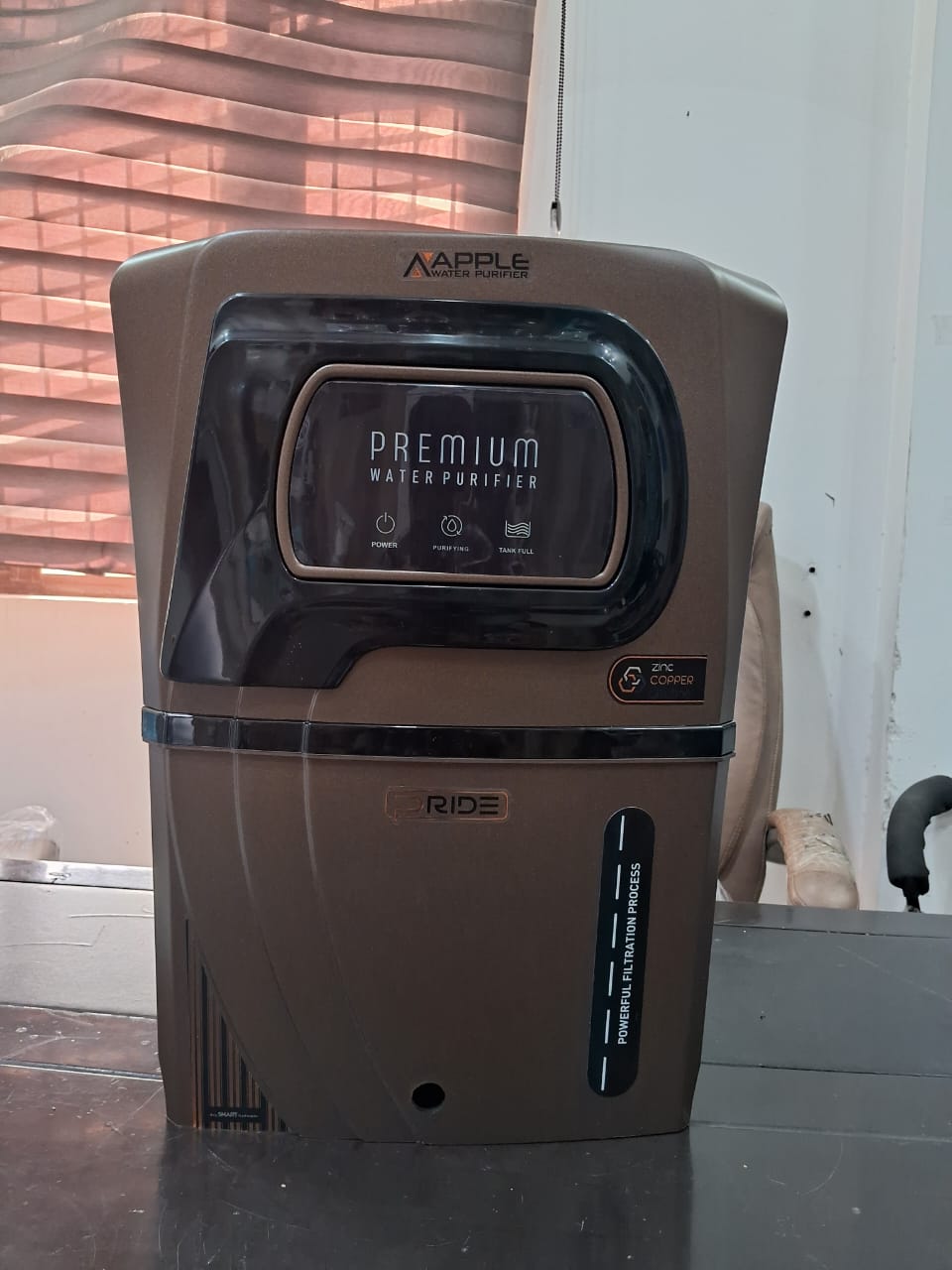 Pride Metallic Brown Ro Cabinet - Application: Water Purifiers