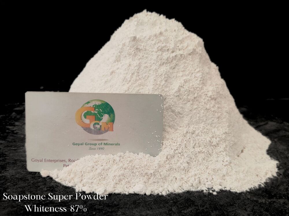 Powdered White Talc Steatite Soapstone Powder