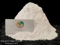 Powdered White Talc Steatite Soapstone Powder