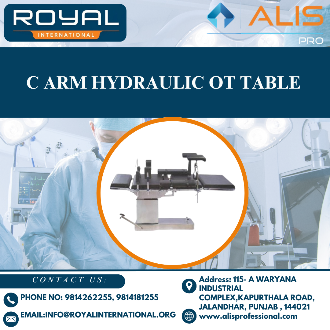 C Arm Hydraulic Ot Table