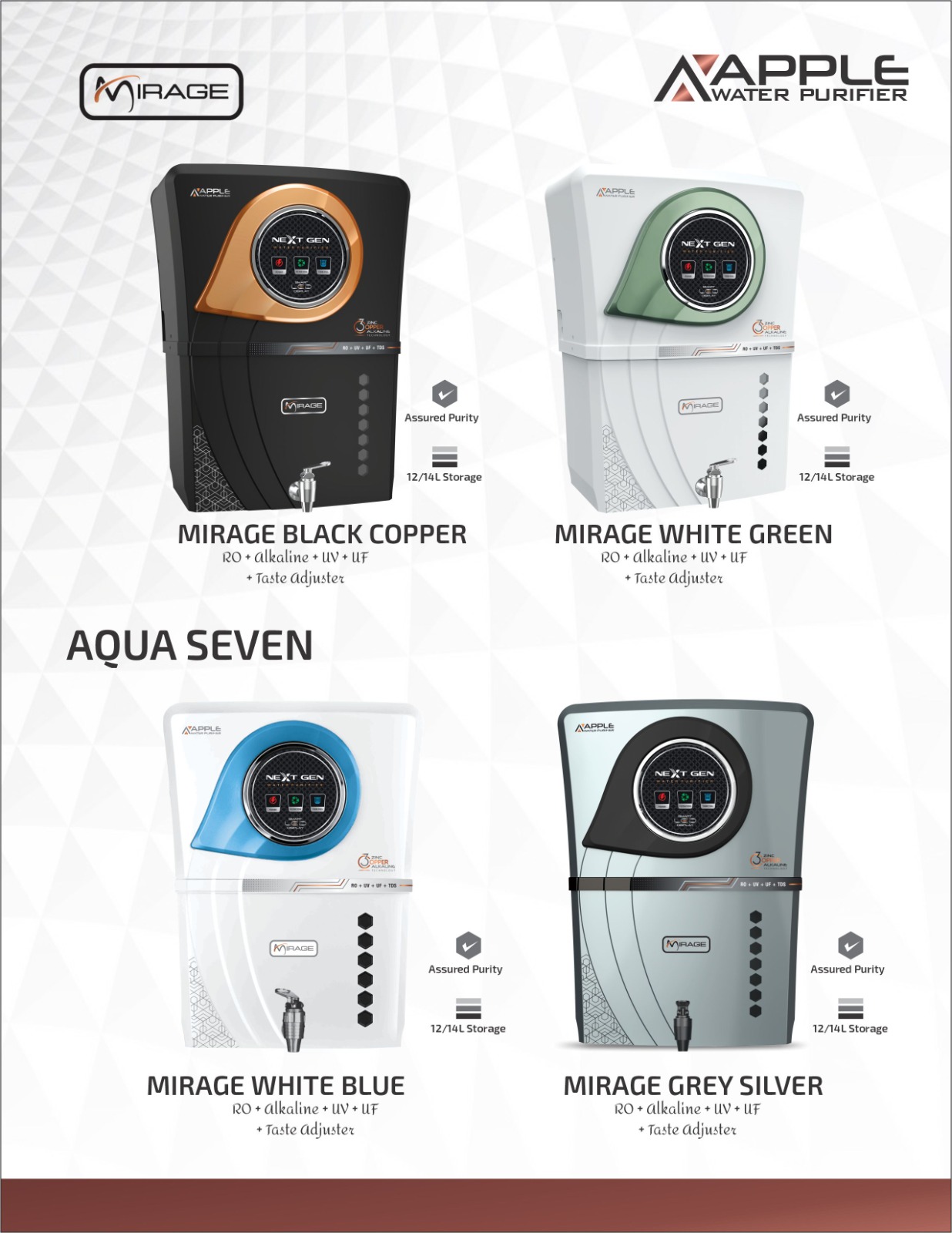 Miraj Black Copper  Ro Cabinet - Application: Water Purifiers