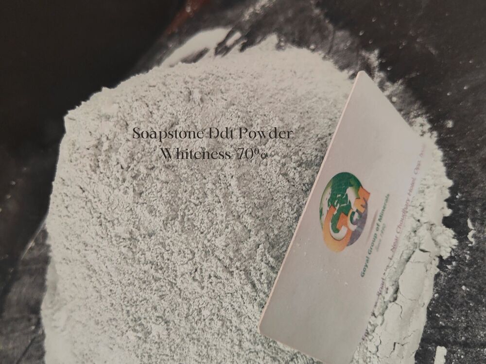 White Pesticides Grade Soapstone Powder