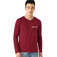 V-Neck T-Shirt Mahroon