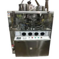 Double Rotary Tablet Press Machine - Stainless Steel, 25.0 Mm Max Diameter | 45 Stations, 40 Rpm Turret Speed, Gmp Certified, Automatic Operation, 1-6 Ton Production Capacity
