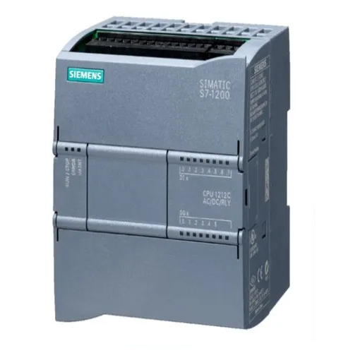 Siemens PLC S7-1200 CPU 1212C एक उच्च गुणवत्ता वाला प्लांट नियंत्रण प्रणाली है जो प्रोग्रामेबल लॉजिक कंट्रोलर के रूप में कार्य करता है, जो औद्योगिक प्रोसेस को स्वचालित करने के लिए डिज़ाइन किया गया है।