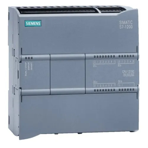 Siemens PLC S7-1200 CPU1215C एक प्रोग्रामेबल लॉजिक कंट्रोलर है जिसमें उन्नत कार्यक्षमता और विभिन्न अनुप्रयोगों के लिए उच्चवर्गीय प्रदर्शन है। यह आसान कनेक्टिविटी और विस्तृत कार्यक्षमता के साथ उद्योगों में स्वचालन के लिए आदर्श है।