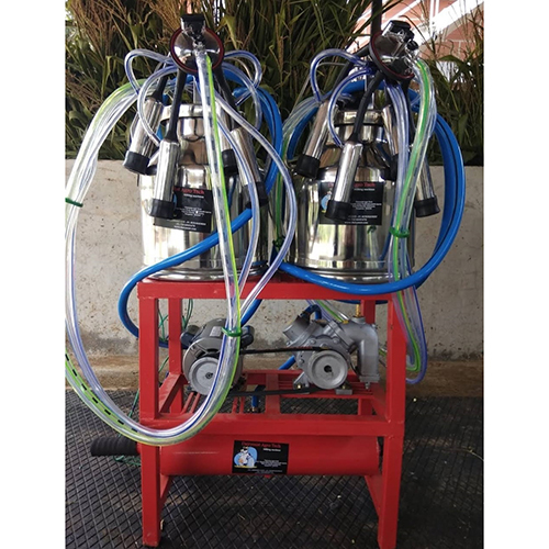 Double Bucket Milking Machine