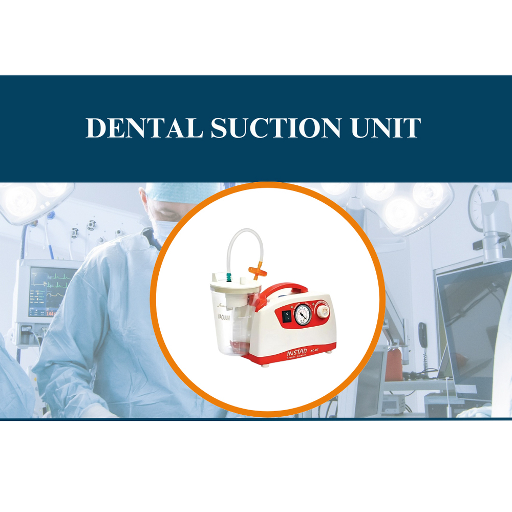 Dental Suction Unit - Robust Design | Efficient Suction for Dental Applications, Ideal for Dental Clinics and Hospitals, Removes Saliva, Blood, and Debris
