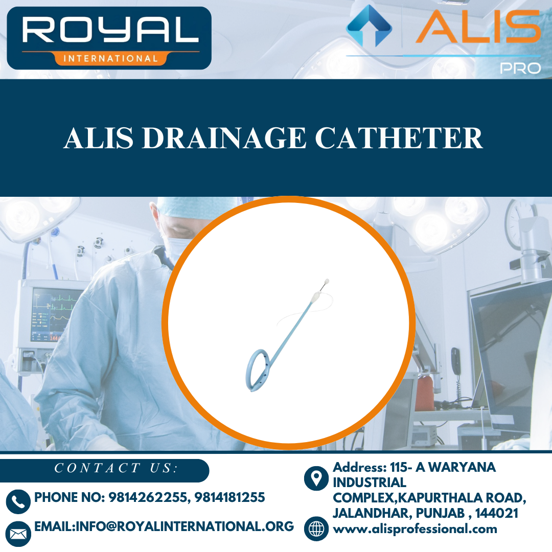 Alis Drainage Catheter - Operating Type: Manual
