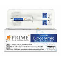 Prime Mta Bioceramic Root Canal Sealer - 20g Syringe, 25 Application Needles, 1 Contactor & 1 Empty Syringe | New Dental Accessories, Portable Design
