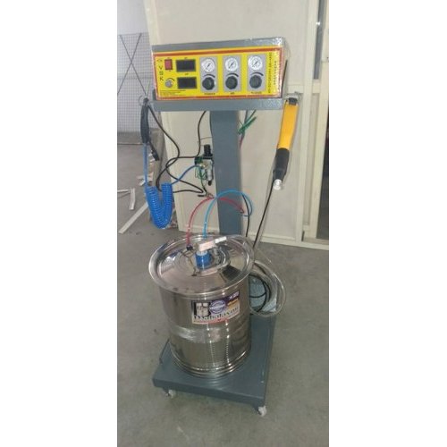 Electrostatic powder coating gun