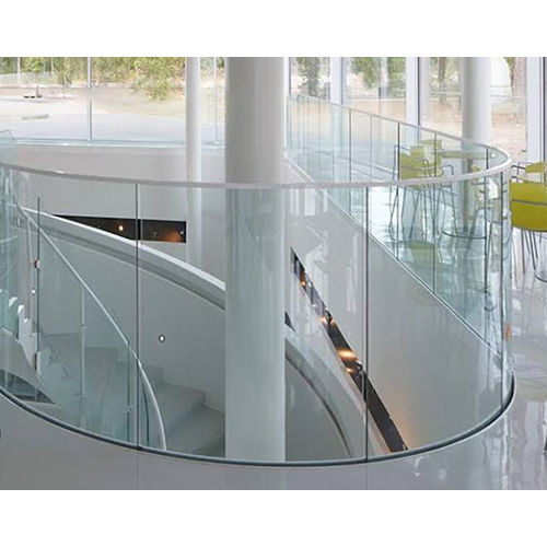 Curve Railing Glass