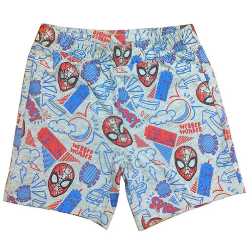 Kids AOP Printed Blue Short