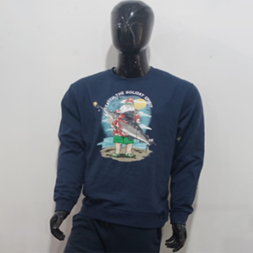 Mens Navy Blue Sweatshirt