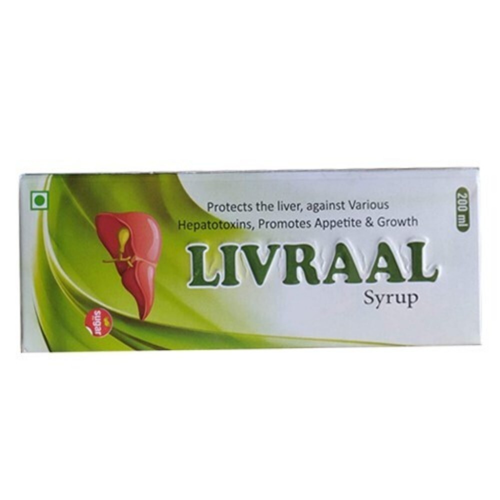200 Ml Livraal Syrup Protects The Liver Against Various Hepatotoxins Promotes Appetite And Growth Syrup - Drug Type: General Medicines
