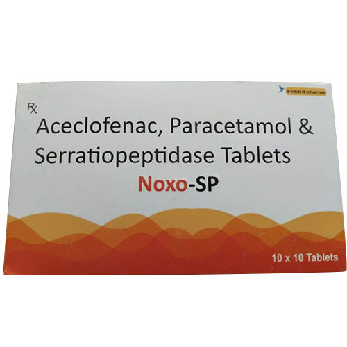 Aceclofenac Paracetamol And Serratiopeptidase Tablets - Drug Type: General Medicines