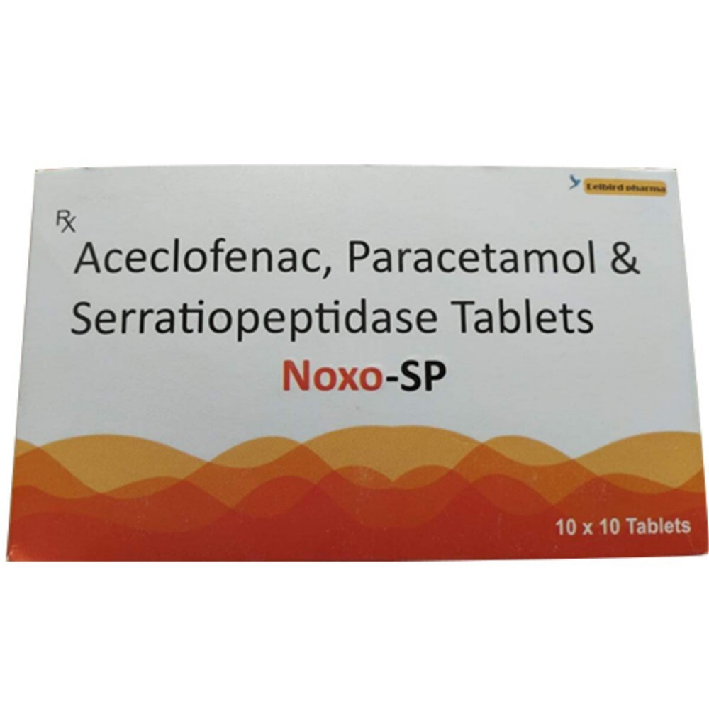Aceclofenac Paracetamol And Serratiopeptidase Tablets - Drug Type: General Medicines